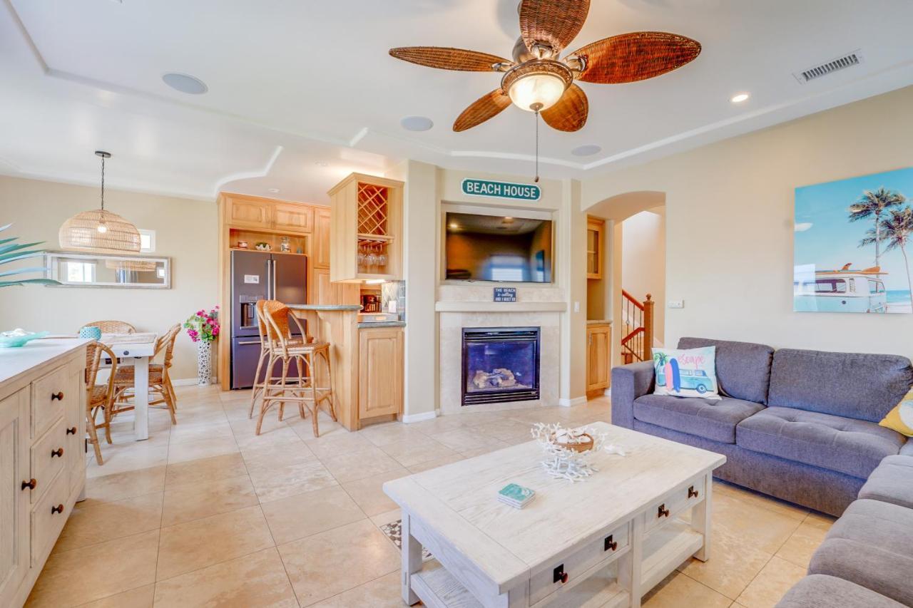 Stunning Ocean View Home W Rooftop Terrace, Firepit, Fast Wifi, Ac & Parking! San Diego Eksteriør billede