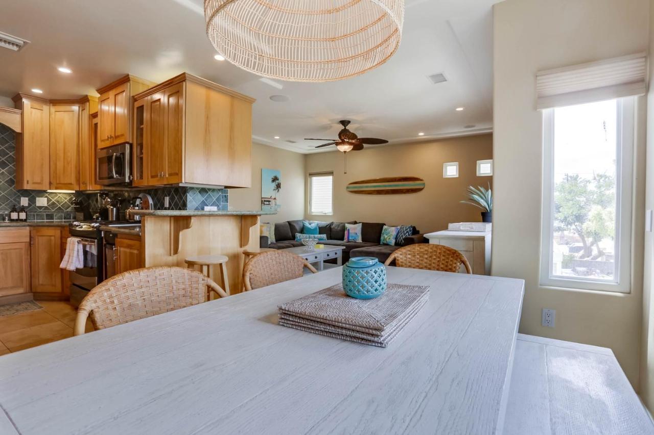 Stunning Ocean View Home W Rooftop Terrace, Firepit, Fast Wifi, Ac & Parking! San Diego Eksteriør billede
