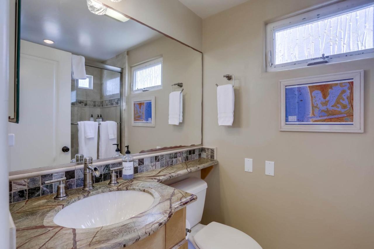 Stunning Ocean View Home W Rooftop Terrace, Firepit, Fast Wifi, Ac & Parking! San Diego Eksteriør billede