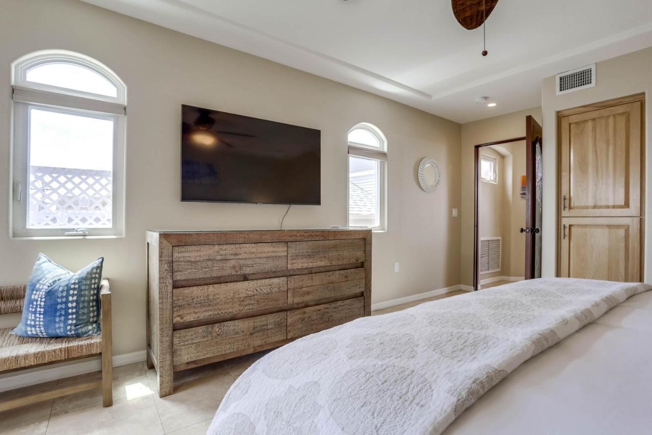 Stunning Ocean View Home W Rooftop Terrace, Firepit, Fast Wifi, Ac & Parking! San Diego Eksteriør billede